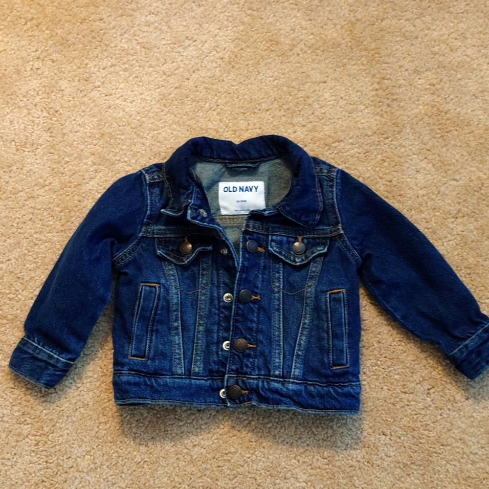 Like new 18-24 mos jean jacket